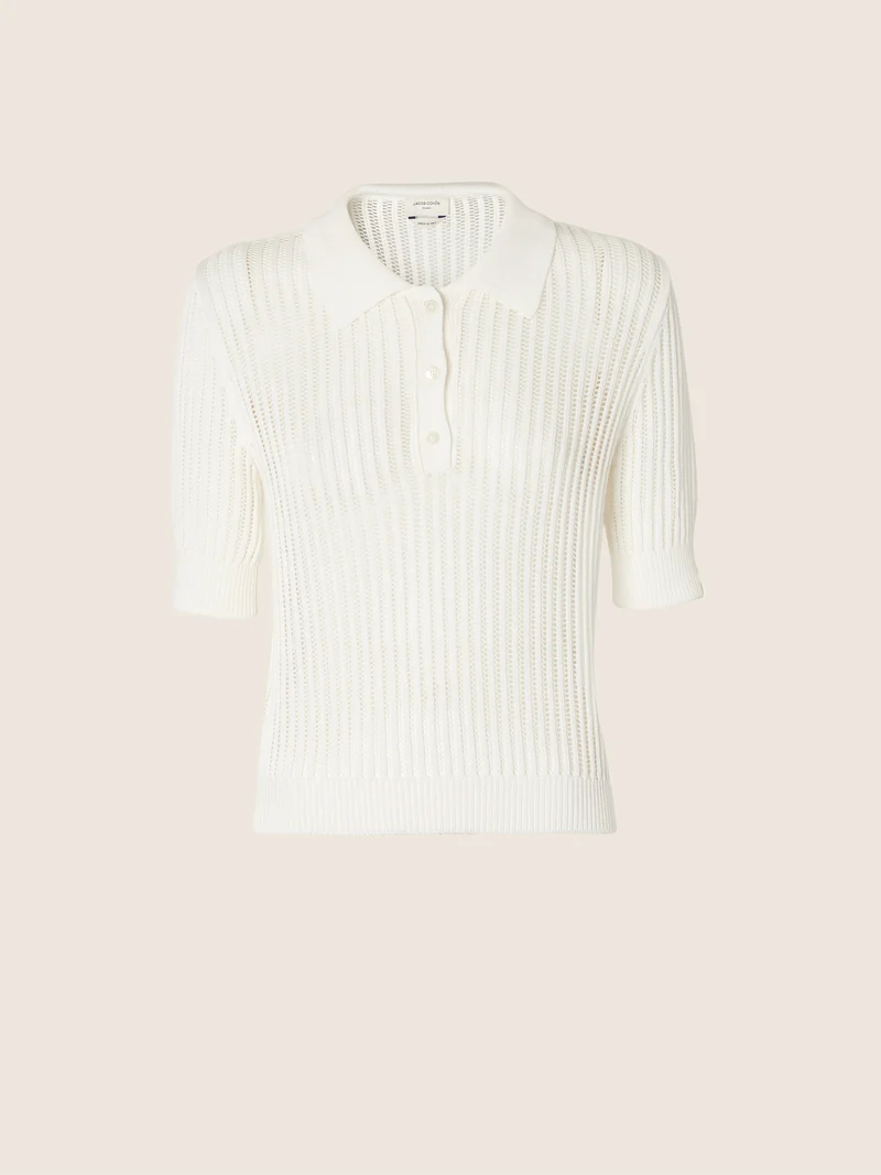 Cotton Knit Polo