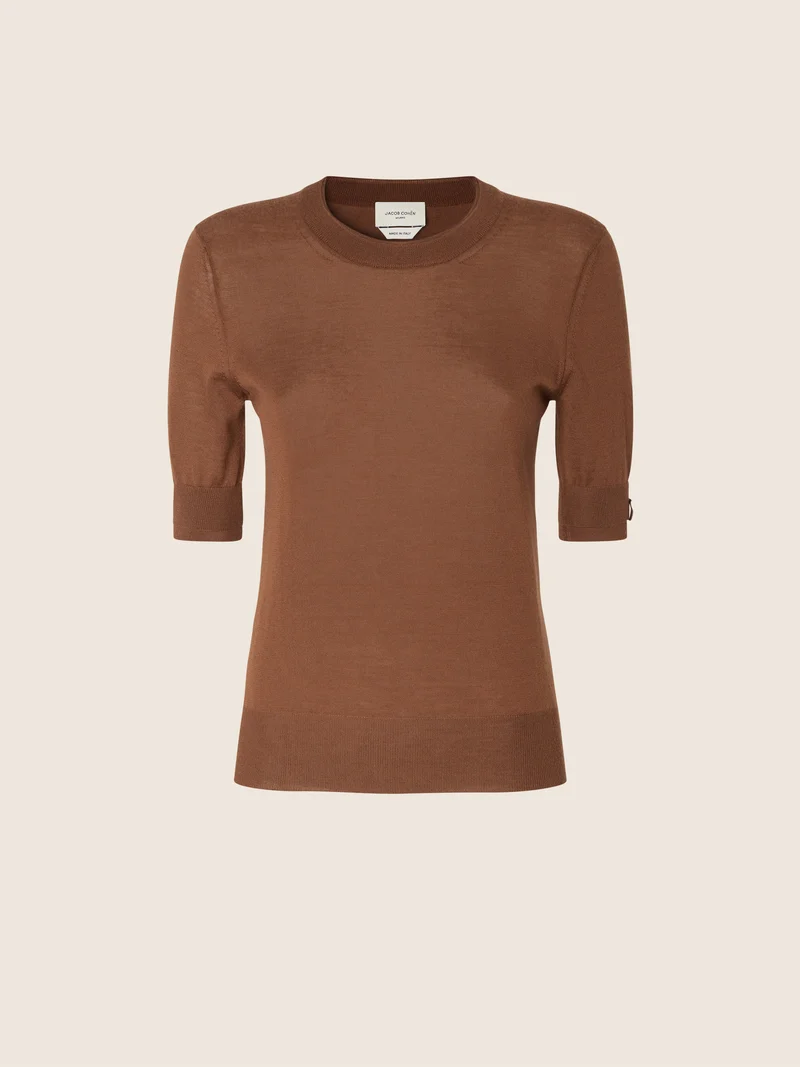 Top in Brushed Cashmere