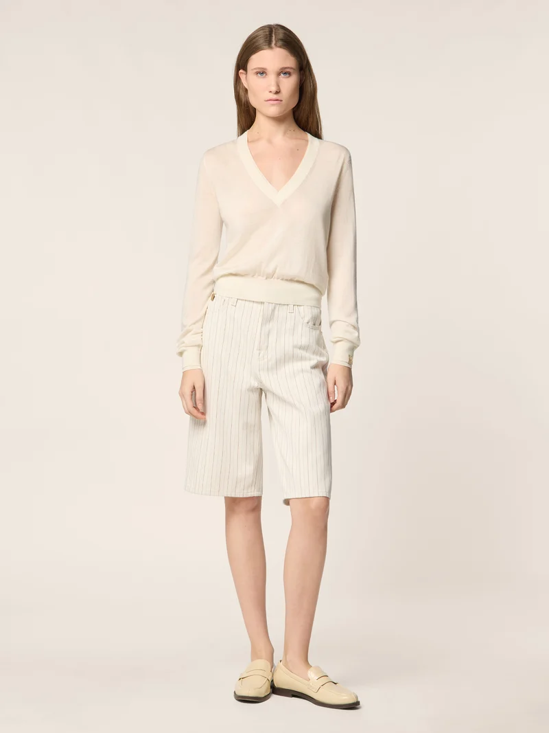 Top in Brushed Cashmere