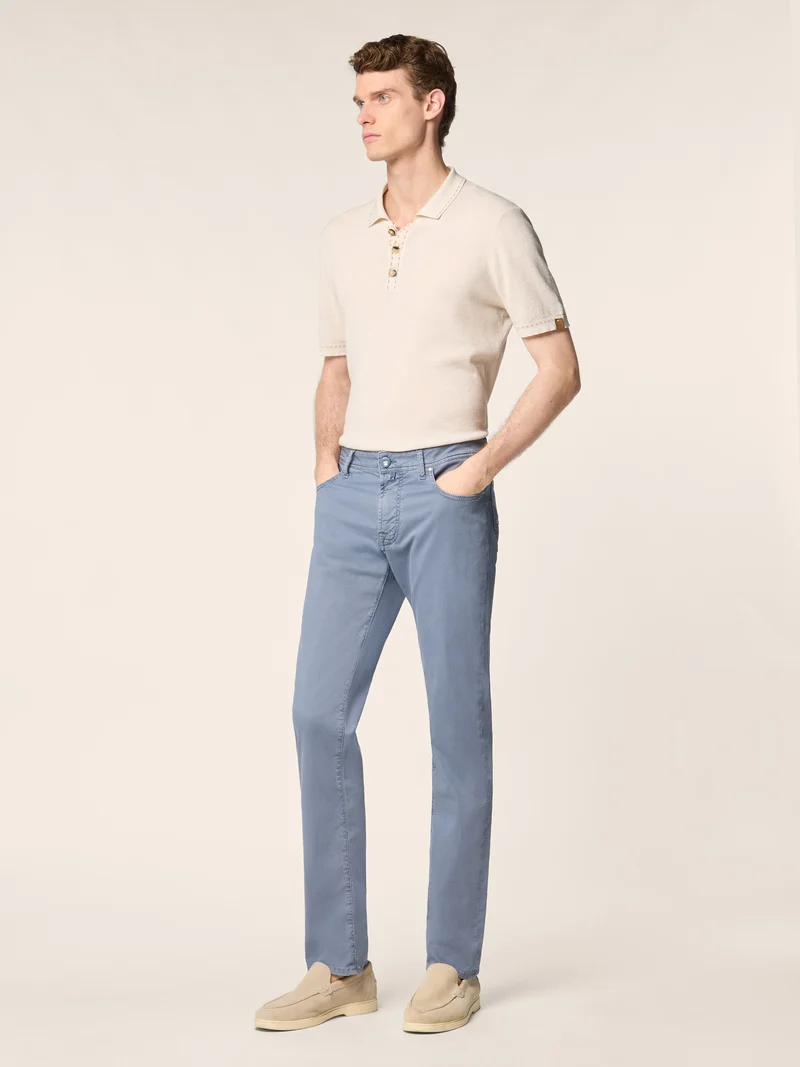 Bard Fast – Pants in Honeycomb Stretch Cotton