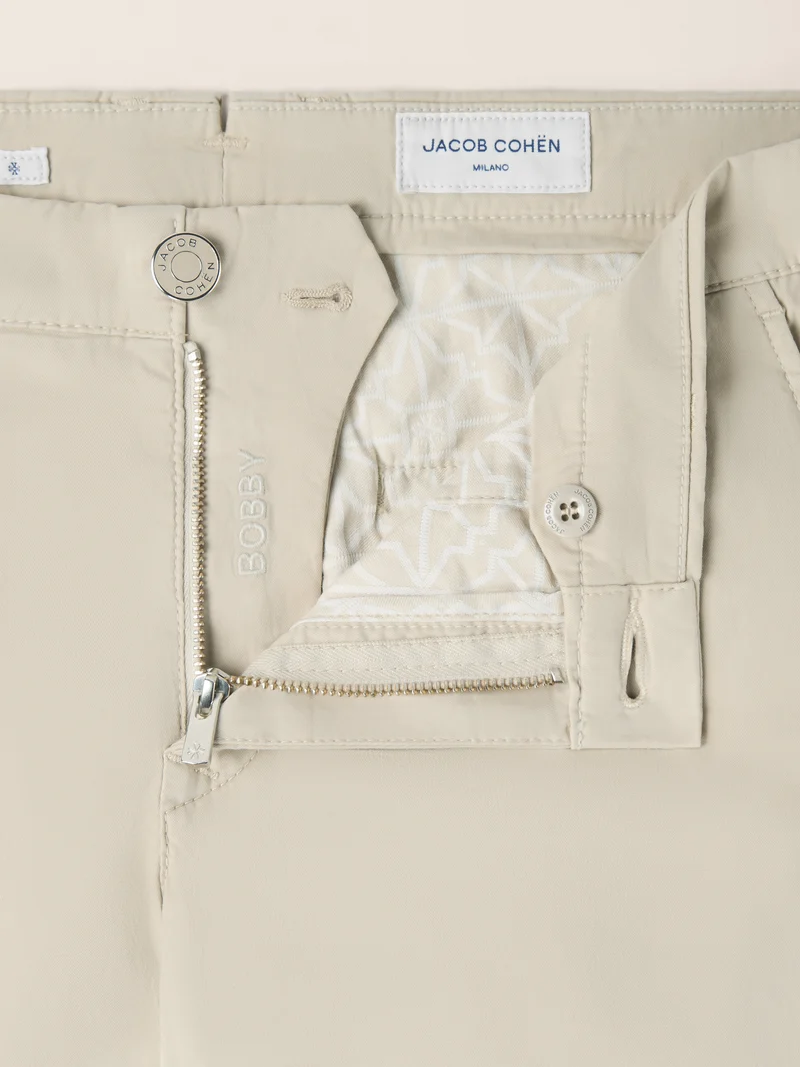 Bobby - Pants in Stretch Gabardine