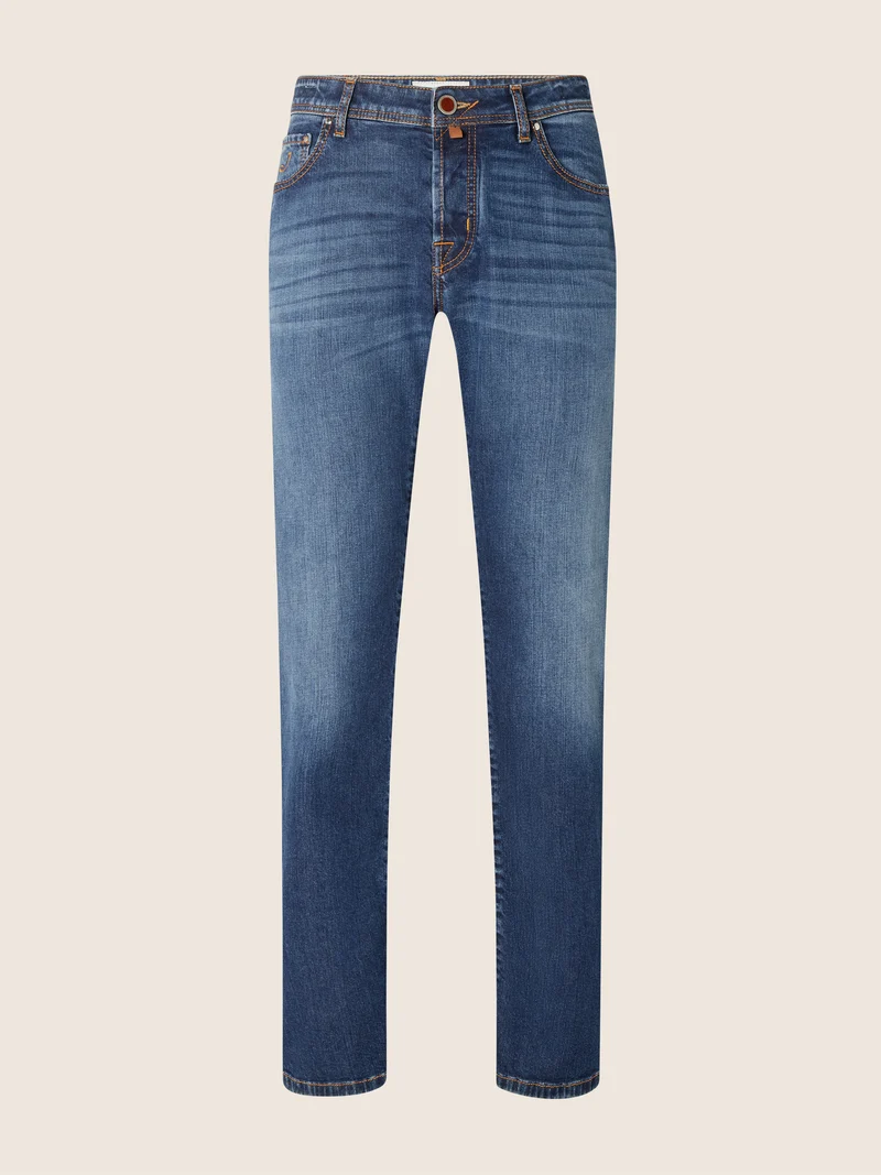 Bard – Stretch Cotton-Silk Jeans