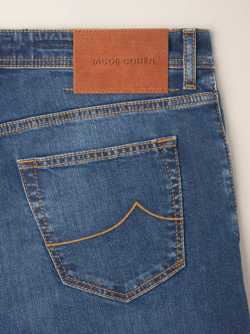 Bard – Stretch Cotton-Silk Jeans