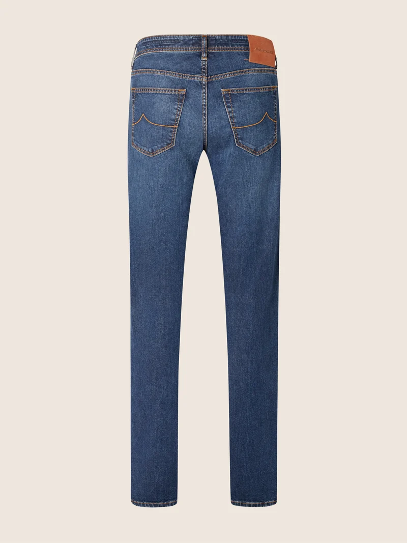 Bard – Stretch Cotton-Silk Jeans