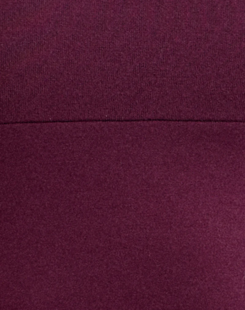 Belica Minikleid in Deep Purple