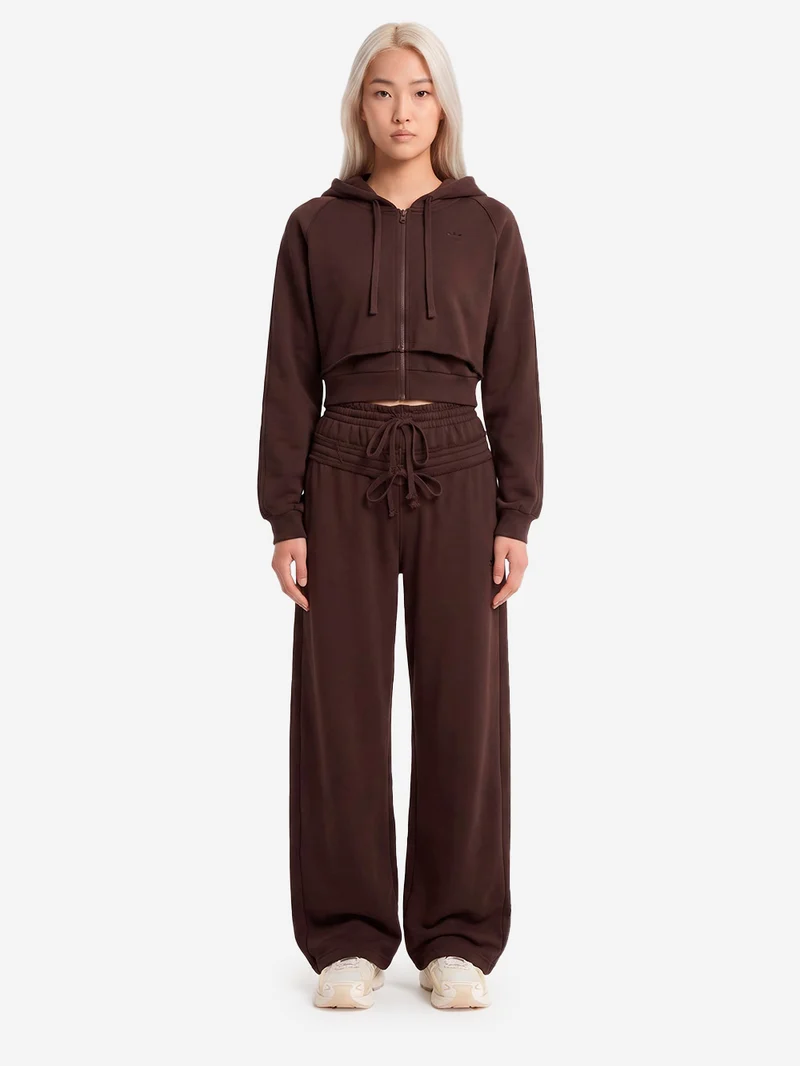 Felpa marrone con cappuccio SST Double Front