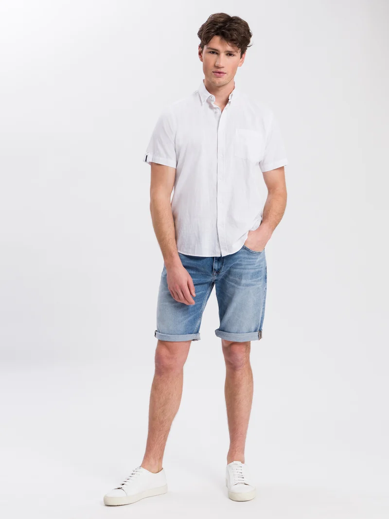 LEOM | HERREN JEANS SHORTS