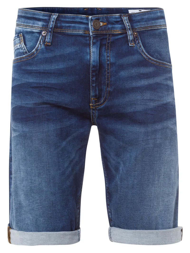LEOM | HERREN SWEAT DENIM SHORTS
