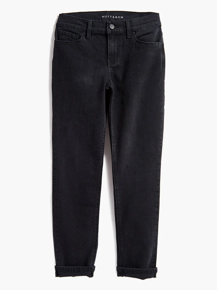 Allen High Rise Slim Mom Jeans