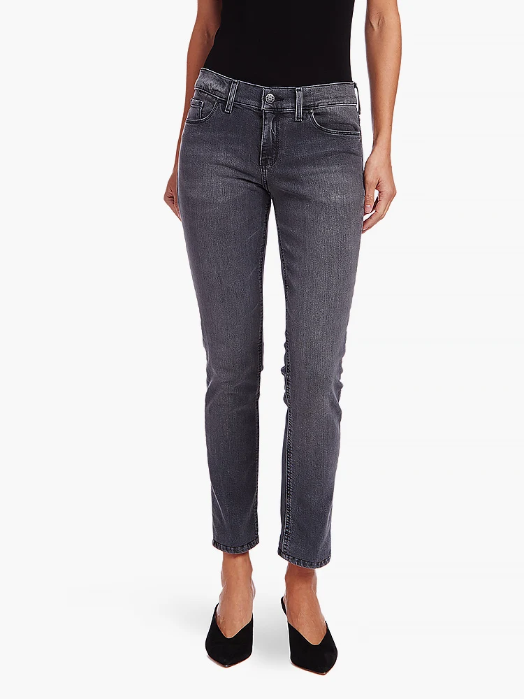 Women’s Best Sellers Mid Rise Slim Straight Jeans