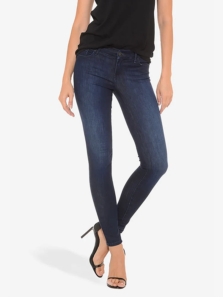 Grove Mid Rise Skinny Jeans