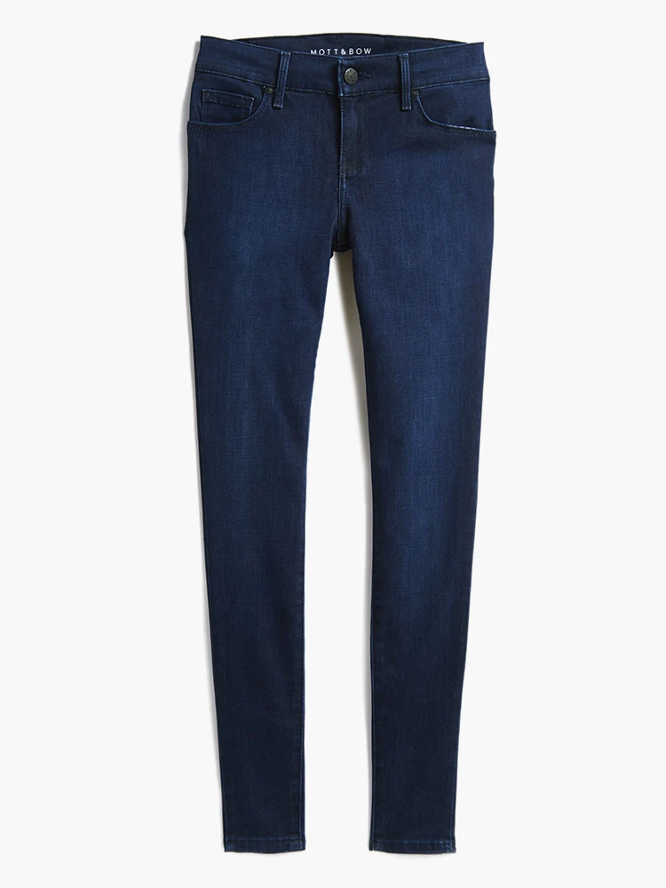 Grove Mid Rise Skinny Jeans