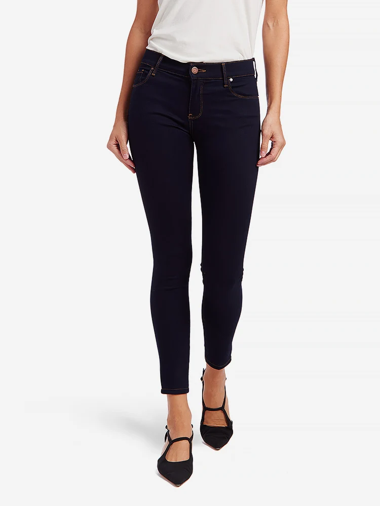 Ann Mid Rise Skinny Jeans