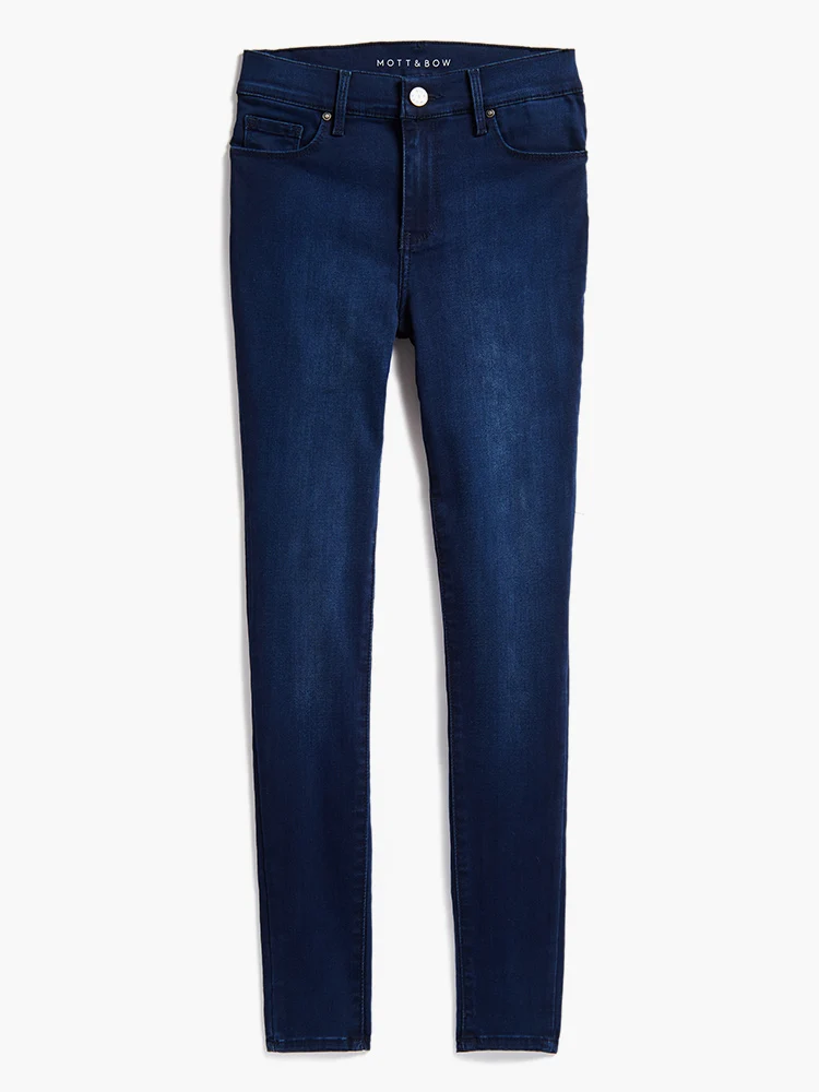 Ann High Rise Skinny Jeans