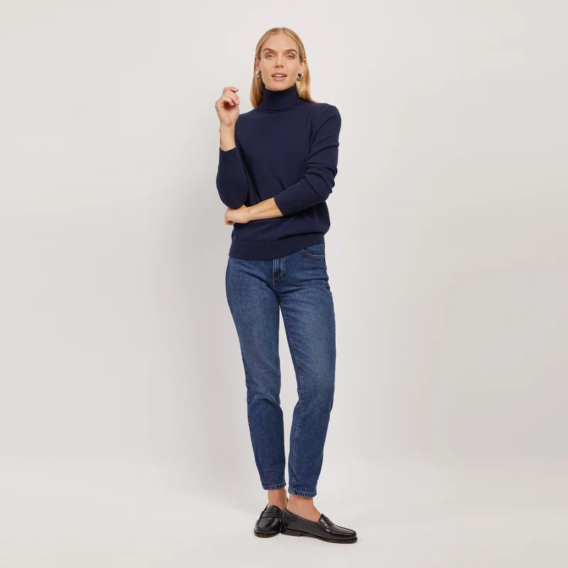 Oliver High Rise Slim Mom Jeans
