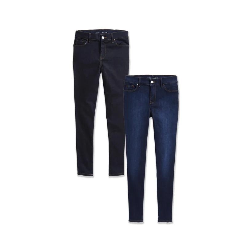Jane Mid Rise Skinny 2-Pack