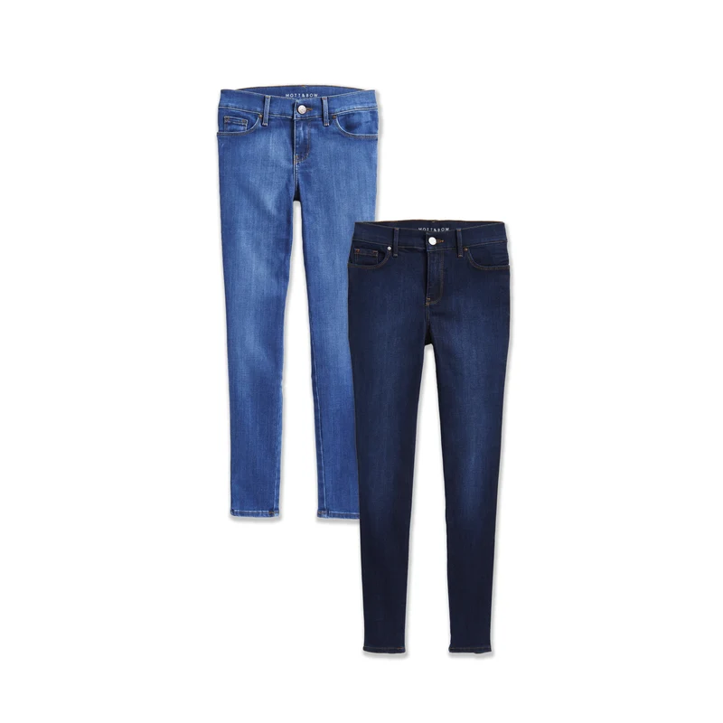Jane Mid Rise Skinny 2-Pack