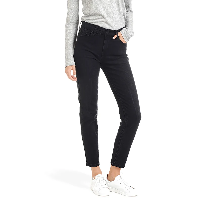 Allen High Rise Slim Mom Jeans