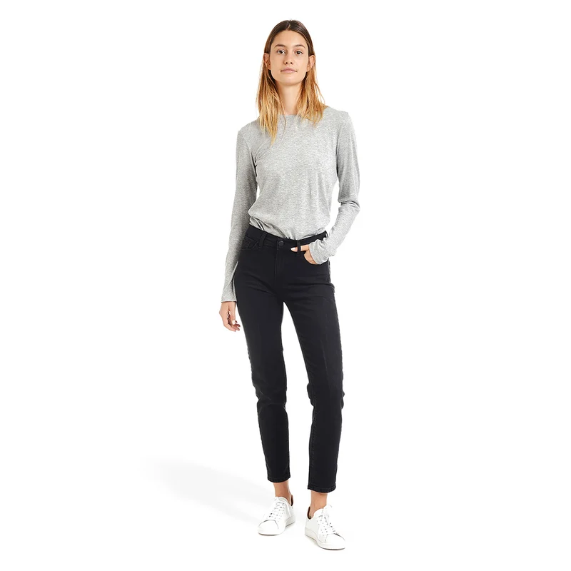 Allen High Rise Slim Mom Jeans