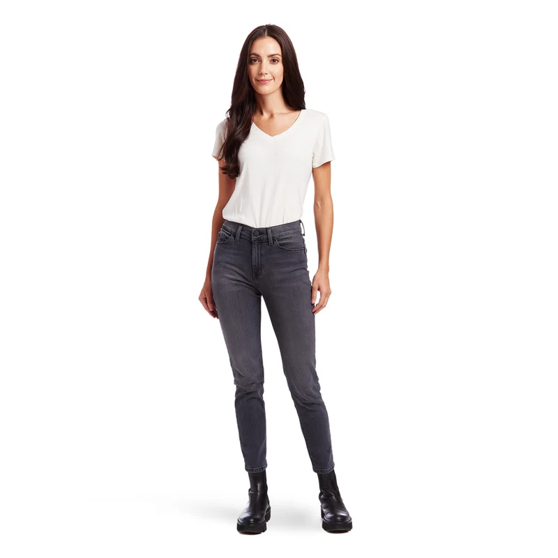 Allen High Rise Slim Mom Jeans
