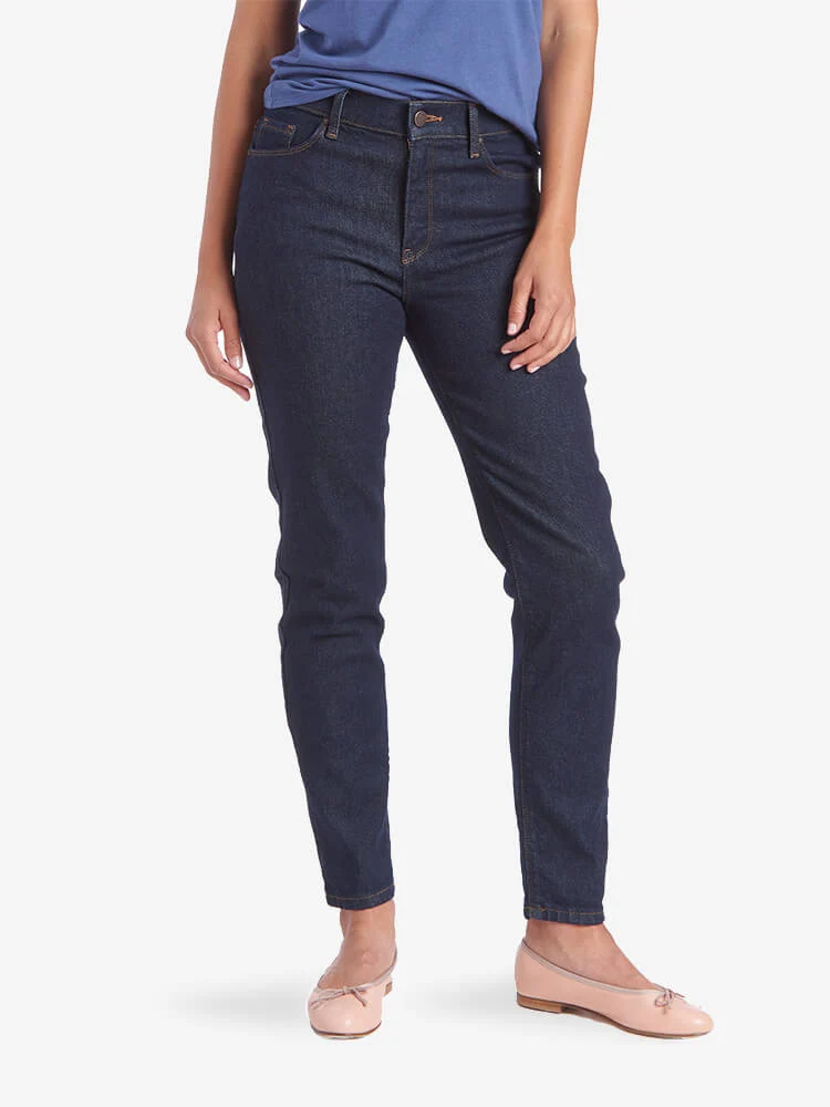 Grand High Rise Slim Mom Jeans