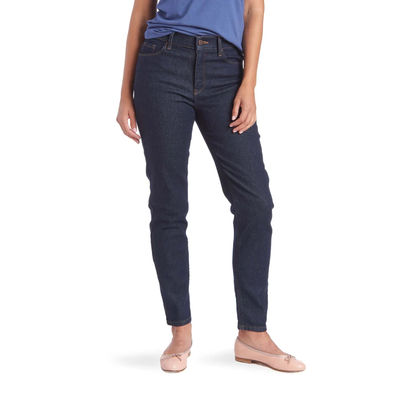 Grand High Rise Slim Mom Jeans