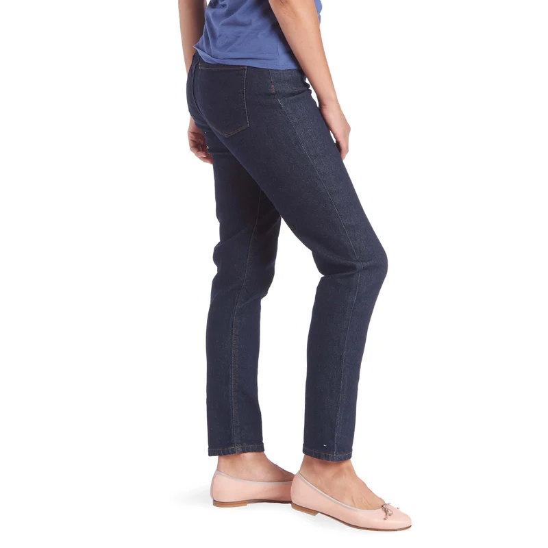 Grand High Rise Slim Mom Jeans