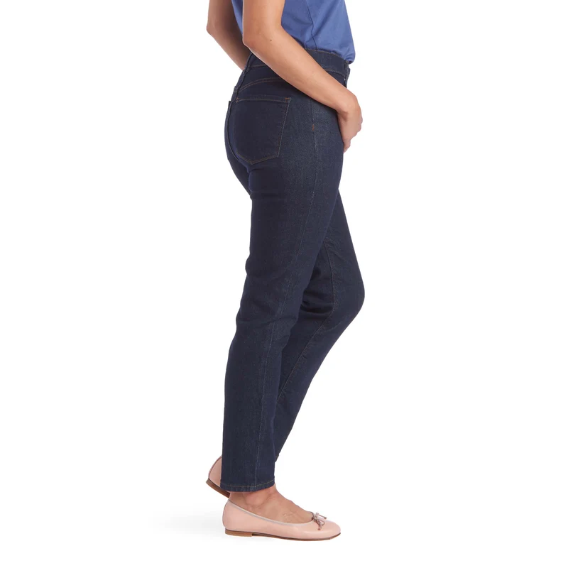 Grand High Rise Slim Mom Jeans