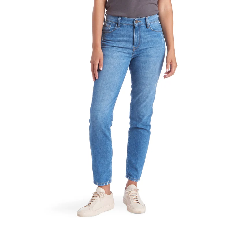 Charlton High Rise Slim Mom Jeans