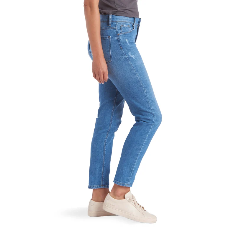 Charlton High Rise Slim Mom Jeans