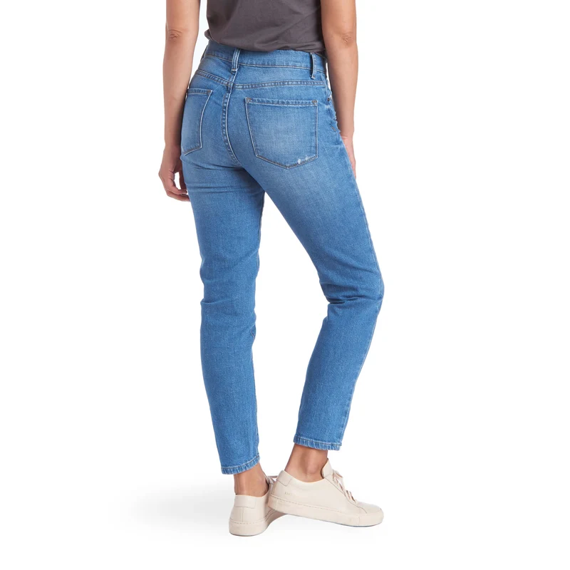 Charlton High Rise Slim Mom Jeans