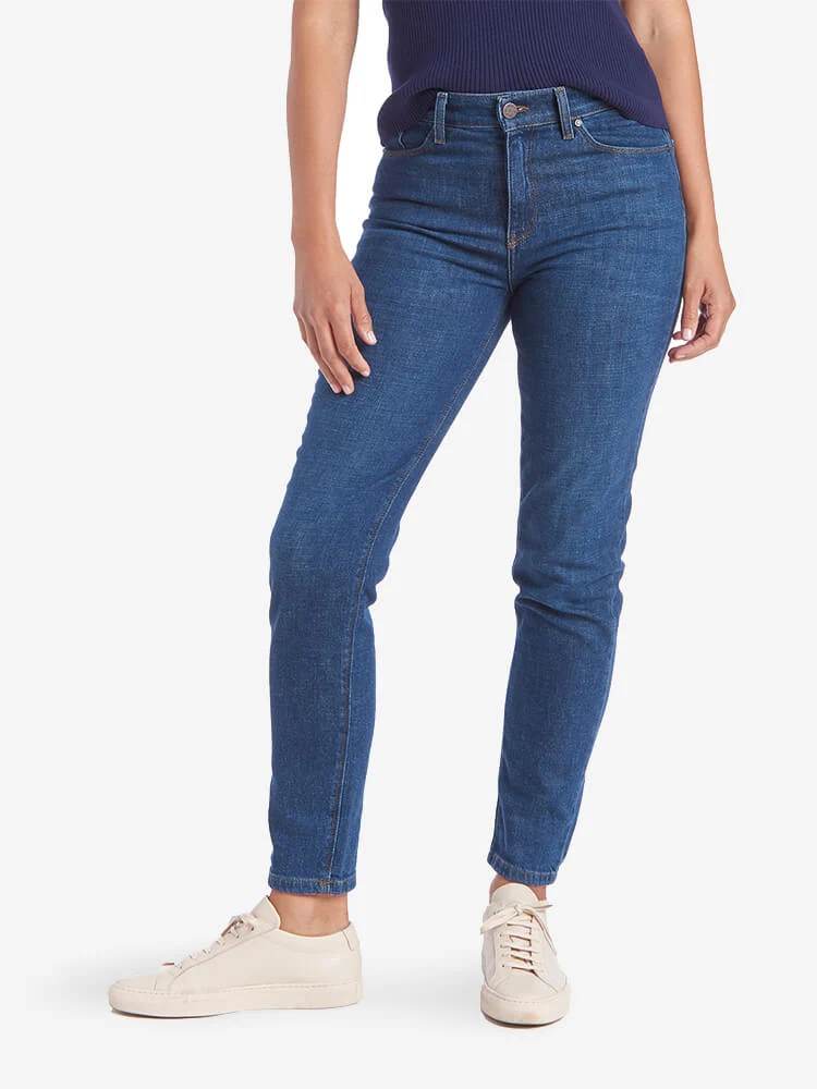 Charlton High Rise Slim Mom Jeans