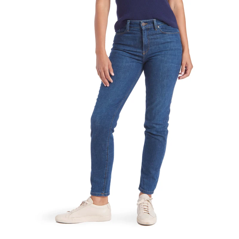 Charlton High Rise Slim Mom Jeans