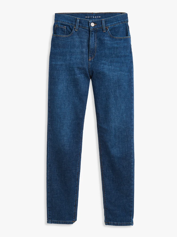 Charlton Mid Rise Slim Straight Jeans