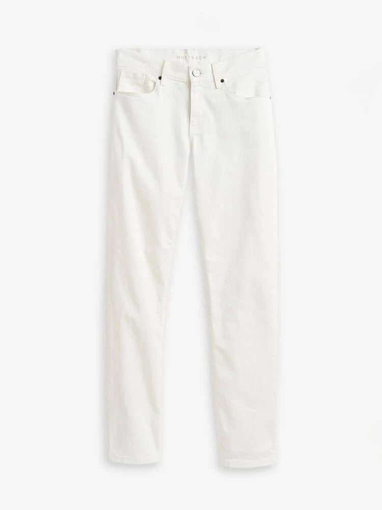 Mercer Mid Rise Slim Straight Jeans