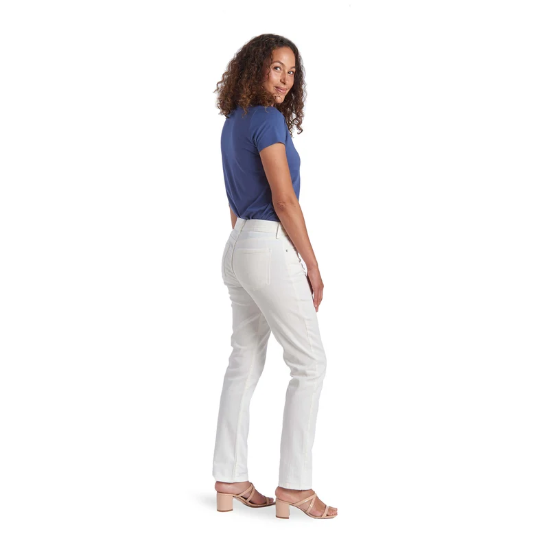 Mercer Mid Rise Slim Straight Jeans