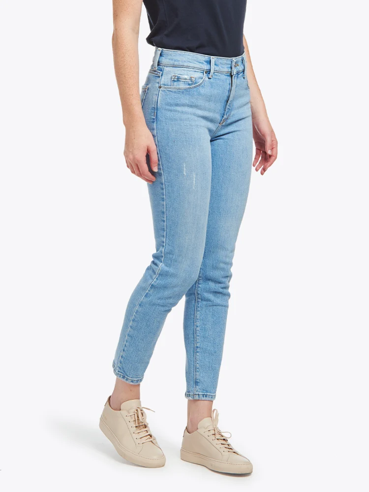 Hubert High Rise Slim Mom Jeans