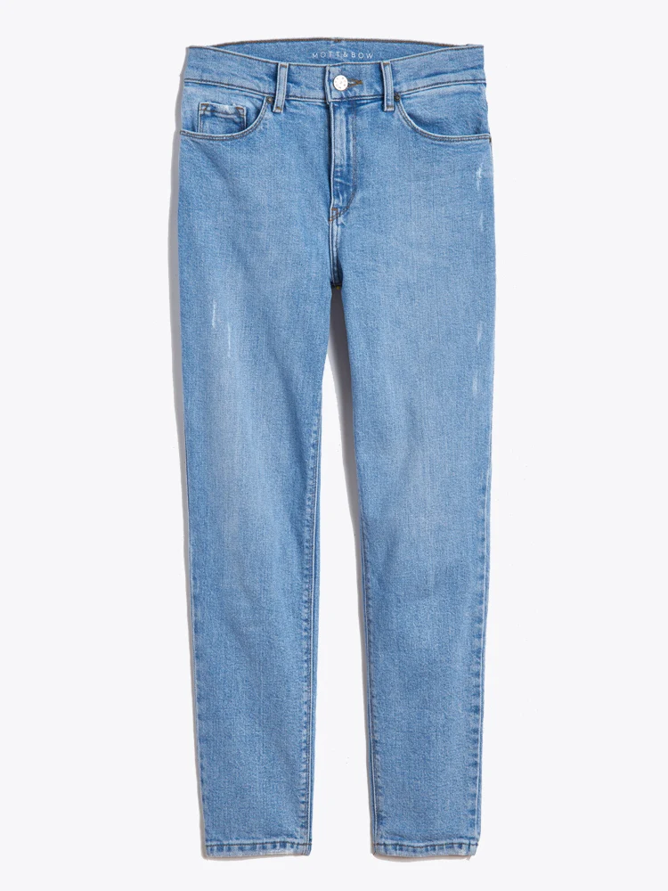 Hubert High Rise Slim Mom Jeans