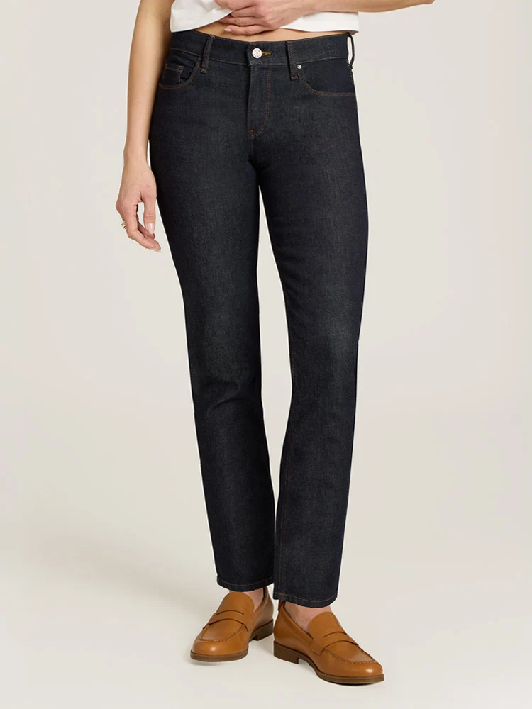 Slim Straight Ridge Jeans