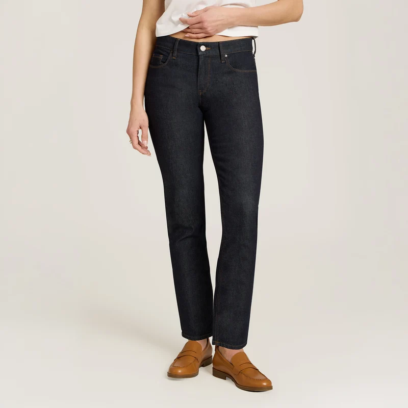 Slim Straight Ridge Jeans