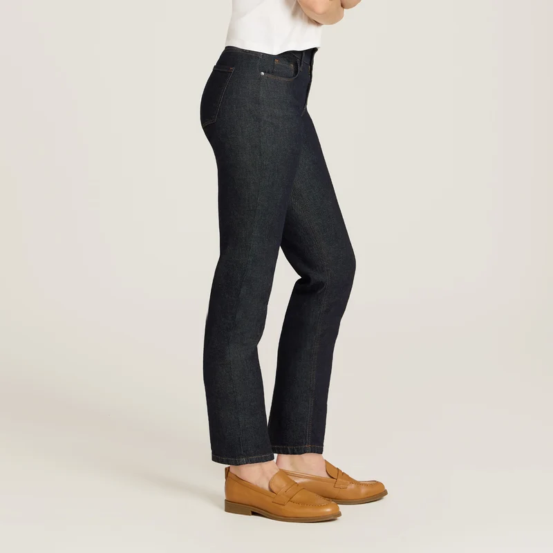 Slim Straight Ridge Jeans