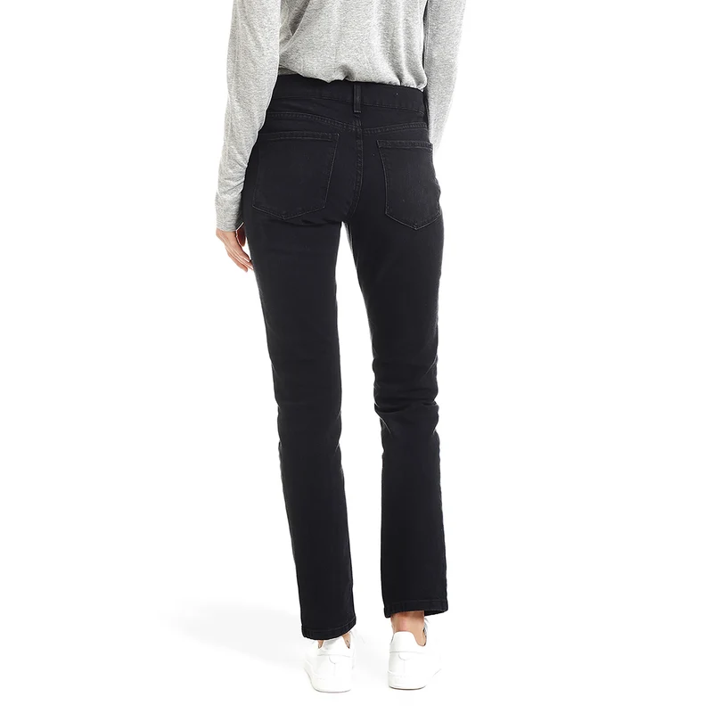Allen Mid Rise Slim Straight Jeans