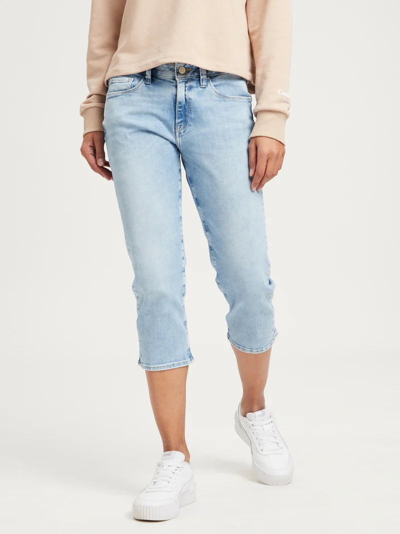 AMBER | DAMEN JEANS CAPRIHOSE