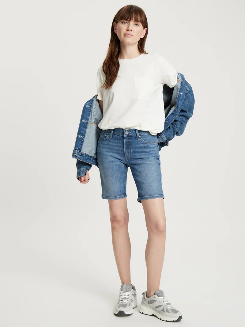 ANYA SHORT | SLIM FIT JEANS SHORTS