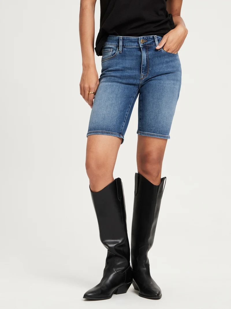 ANYA SHORT | SLIM FIT JEANS SHORTS