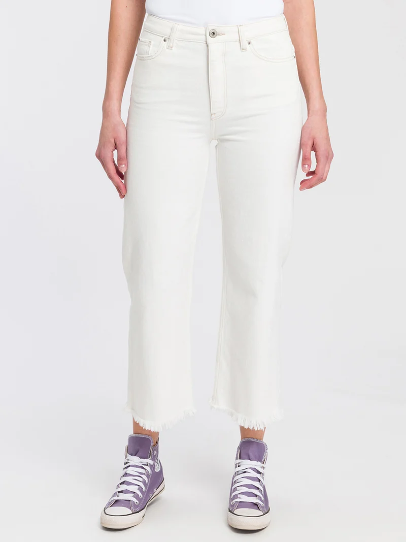 WIDE LEG CROPPED | REGULAR FIT JEANS