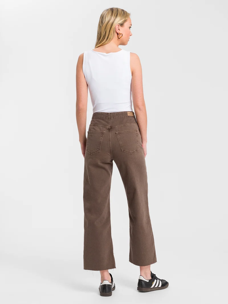 WIDE LEG CROPPED | REGULAR FIT