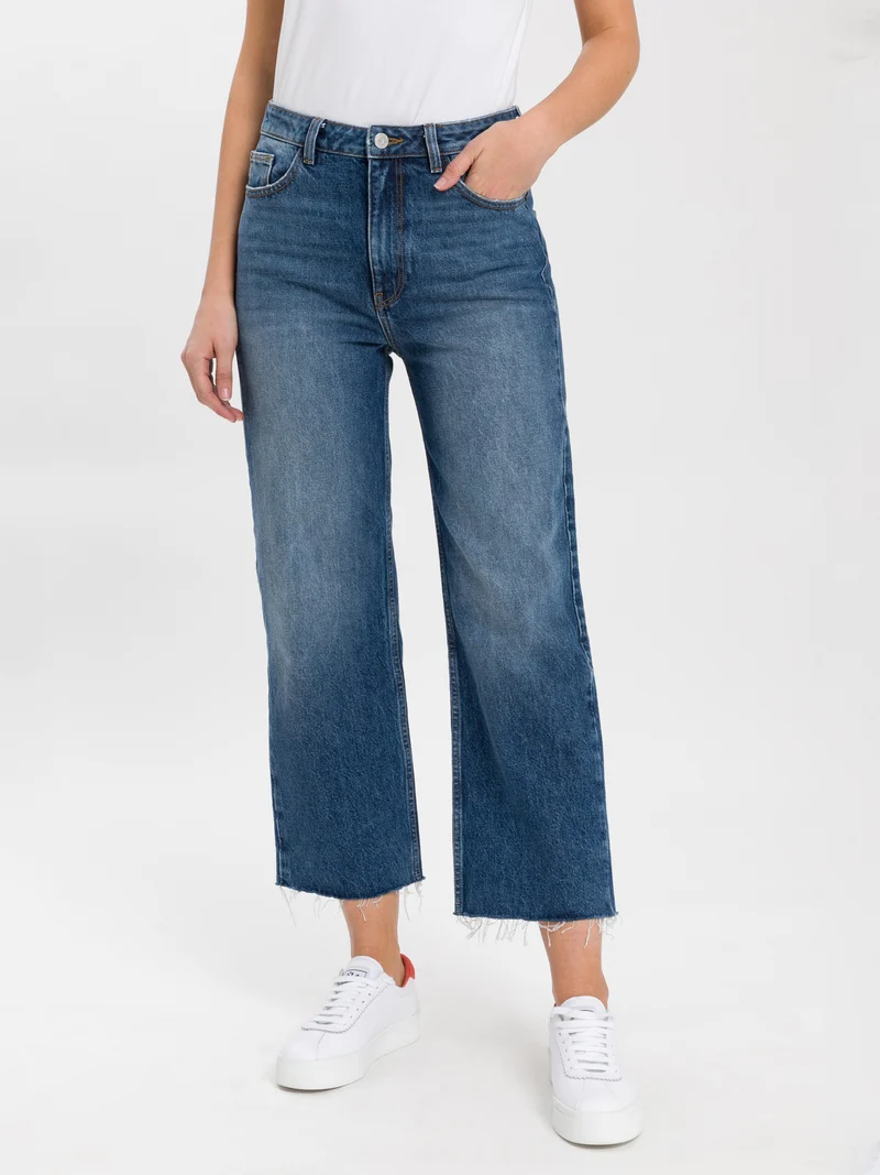 WIDE LEG CROPPED | REGULAR FIT