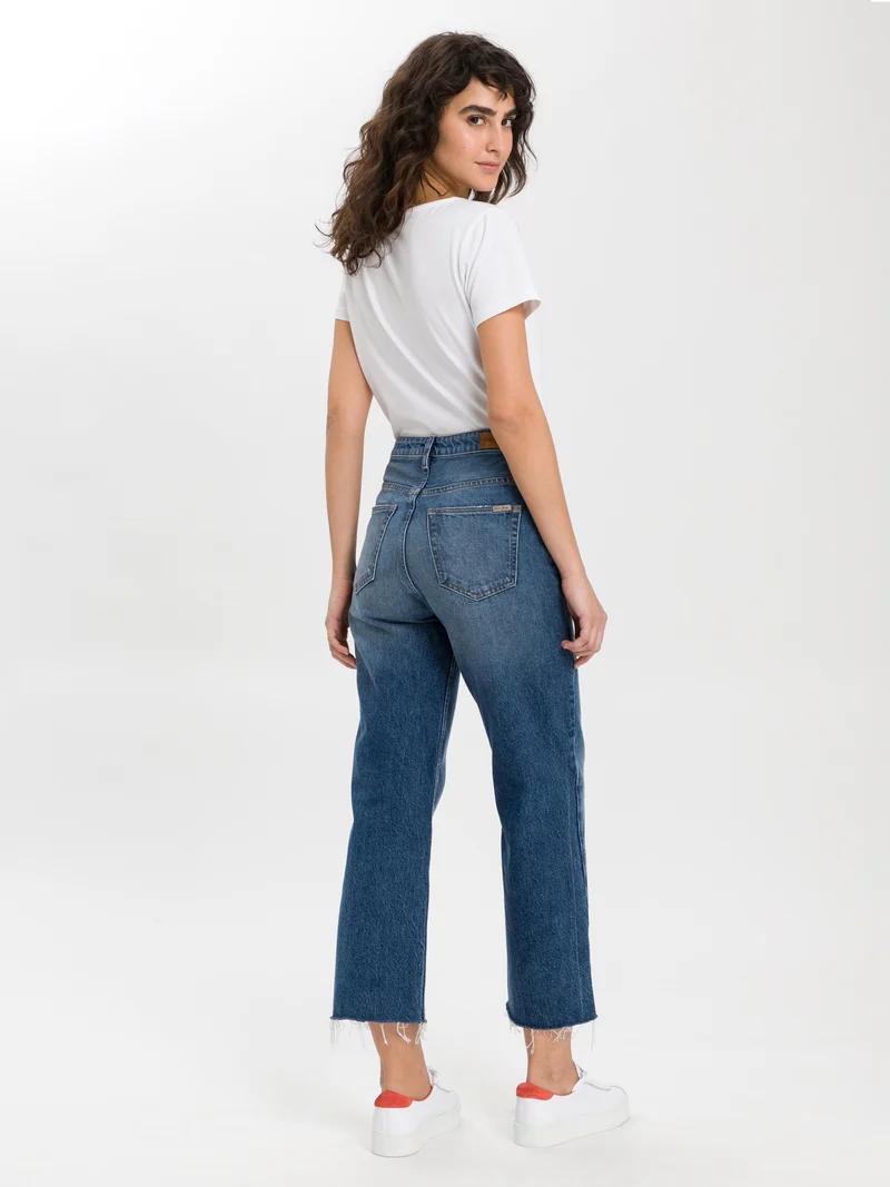 WIDE LEG CROPPED | REGULAR FIT