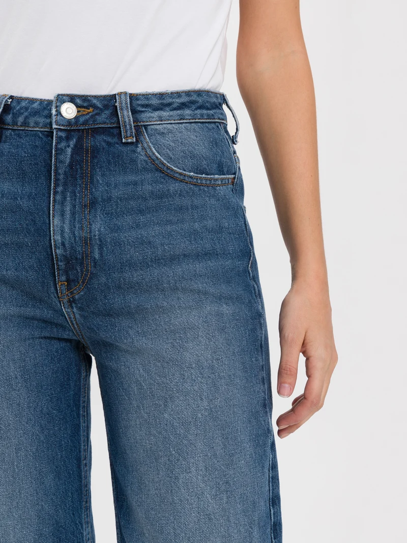 WIDE LEG CROPPED | REGULAR FIT